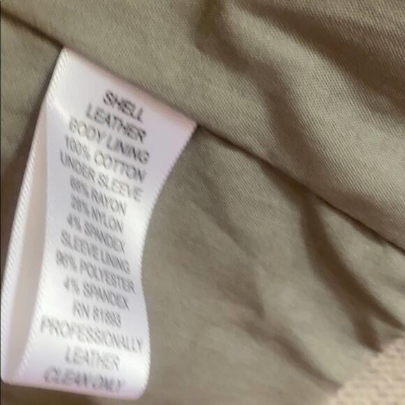 G.I.L.I. open front 2 leather jacket - Picture 7 of 8